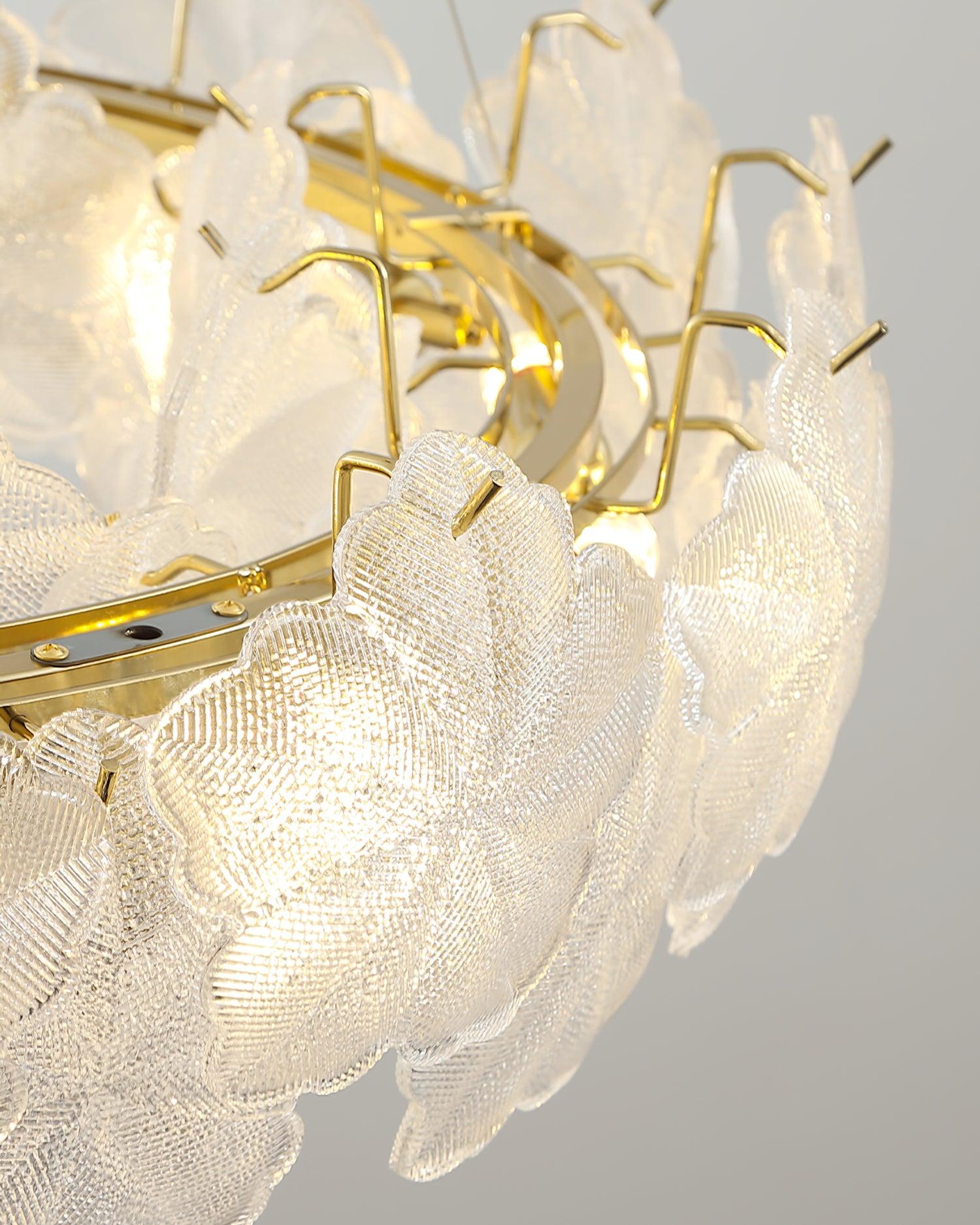 Vitheir Lustre en Verre Floral