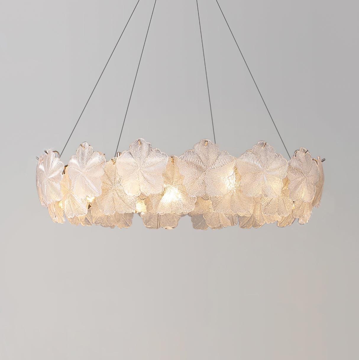 Vitheir Lustre en Verre Floral
