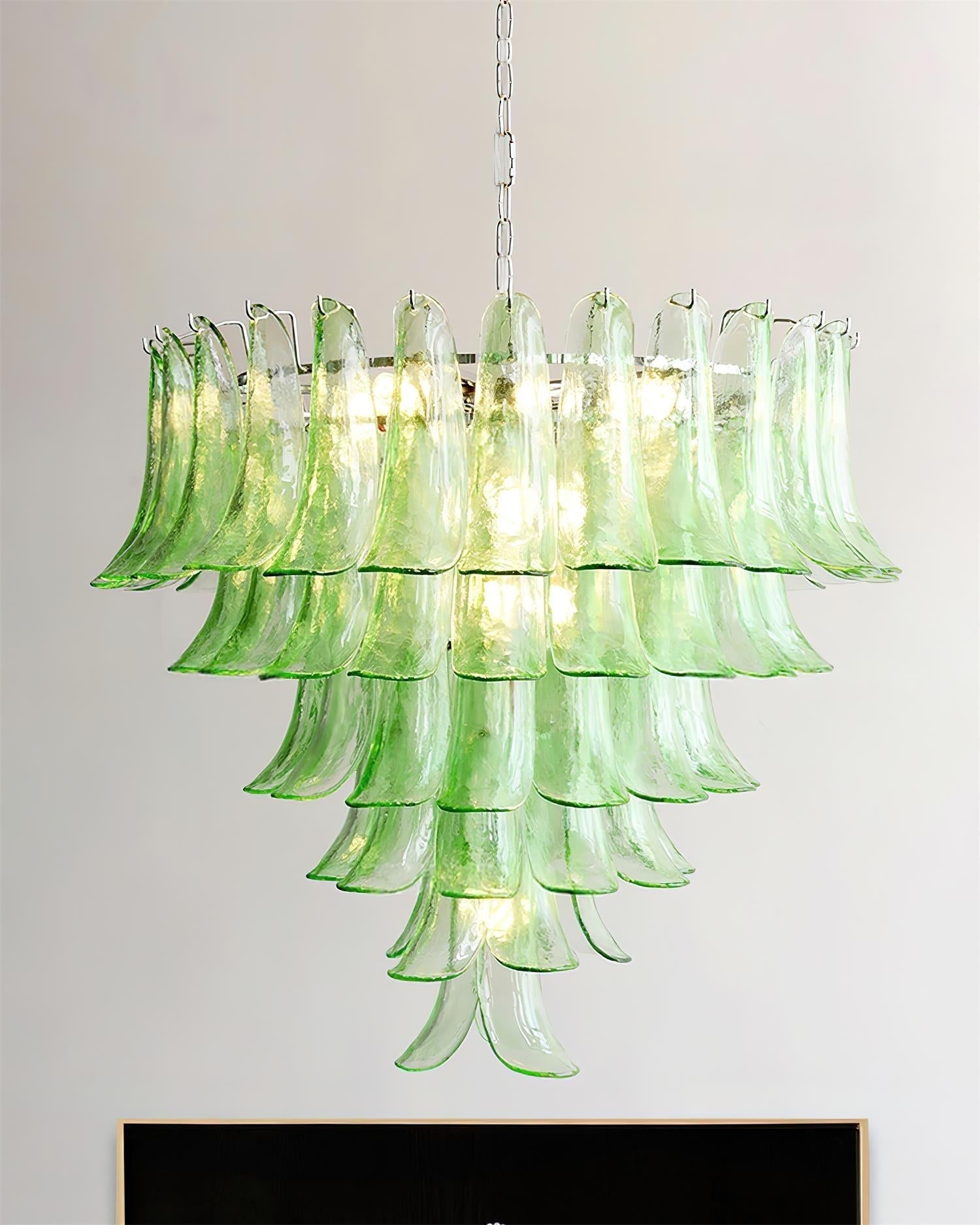Valier Lustre Pétales en Verre Superposés