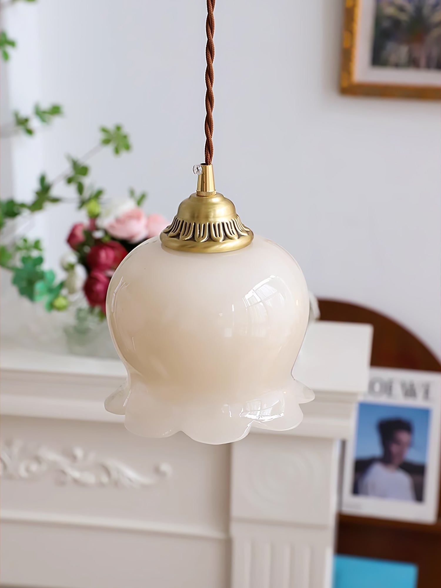 Lustra Suspension Fleur de Vallée