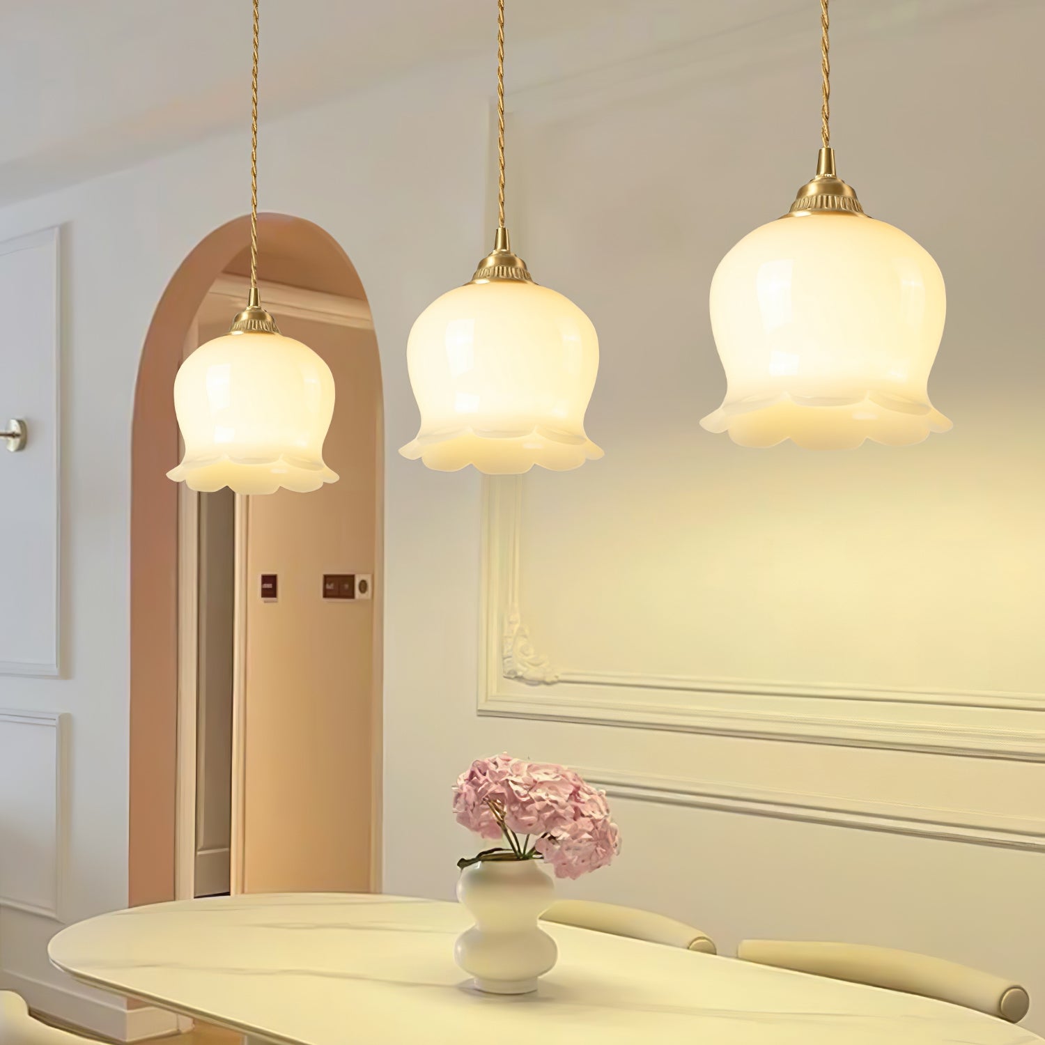 Lustra Suspension Fleur de Vallée