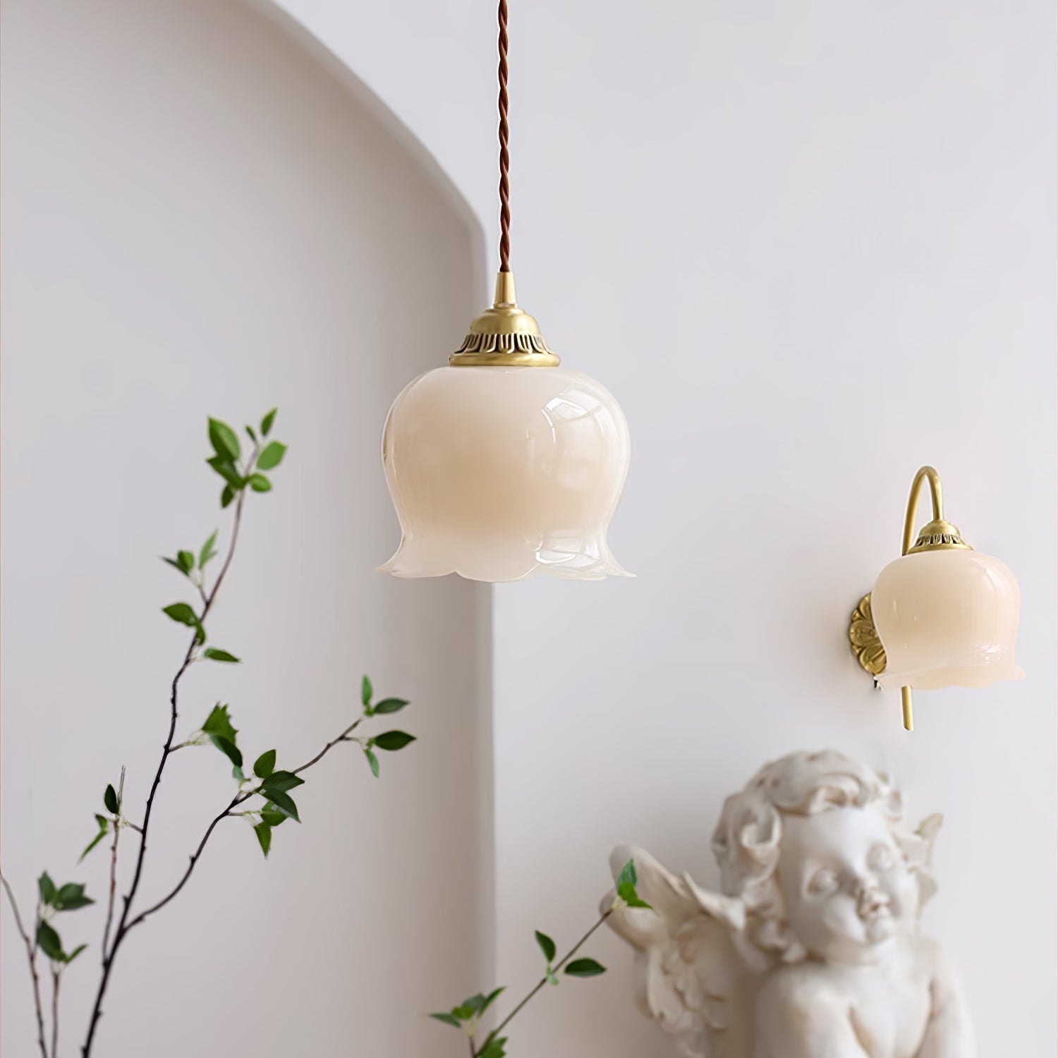 Lustra Suspension Fleur de Vallée