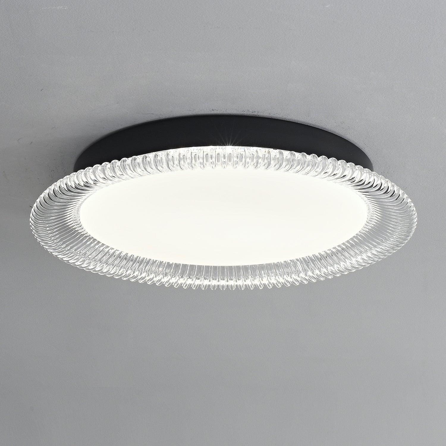 Lustra Plafonnier Vanguard Anneau Acrylique