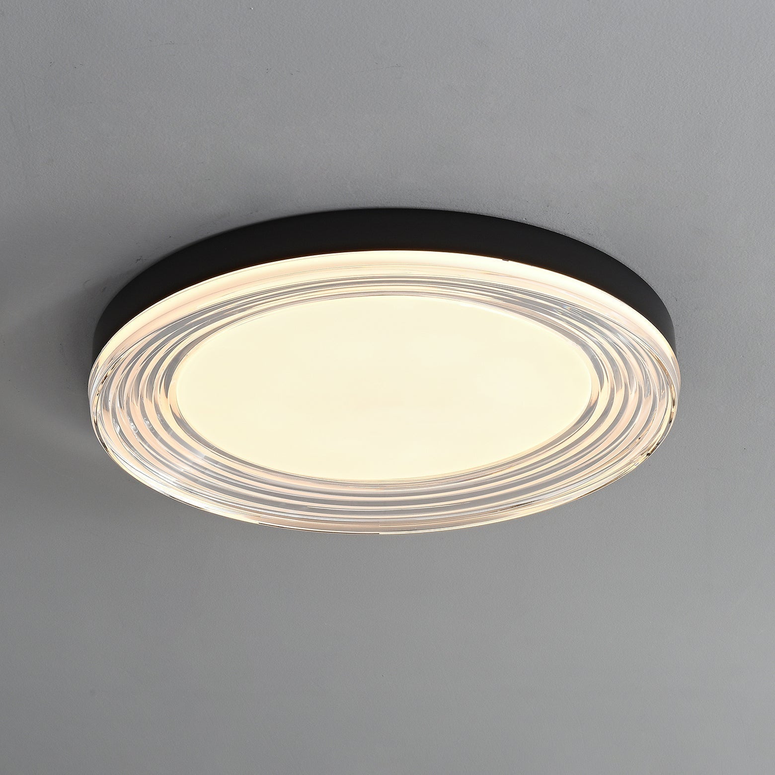 Lustra Plafonnier Vanguard Anneau Acrylique