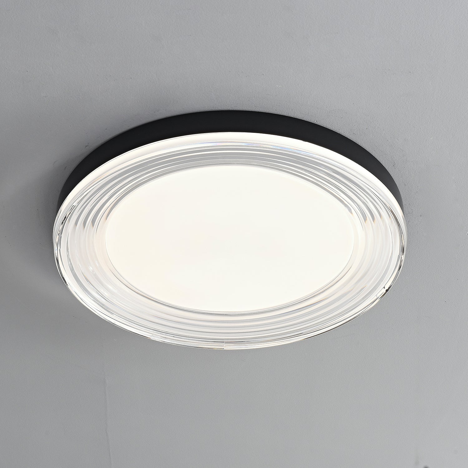 Lustra Plafonnier Vanguard Anneau Acrylique