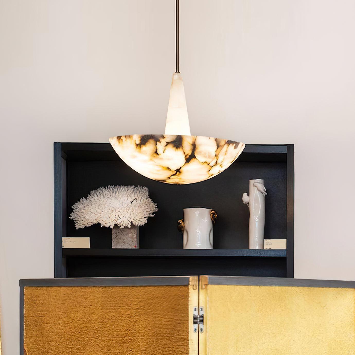 Nysilos Suspension Albâtre Métal Nordic Premium