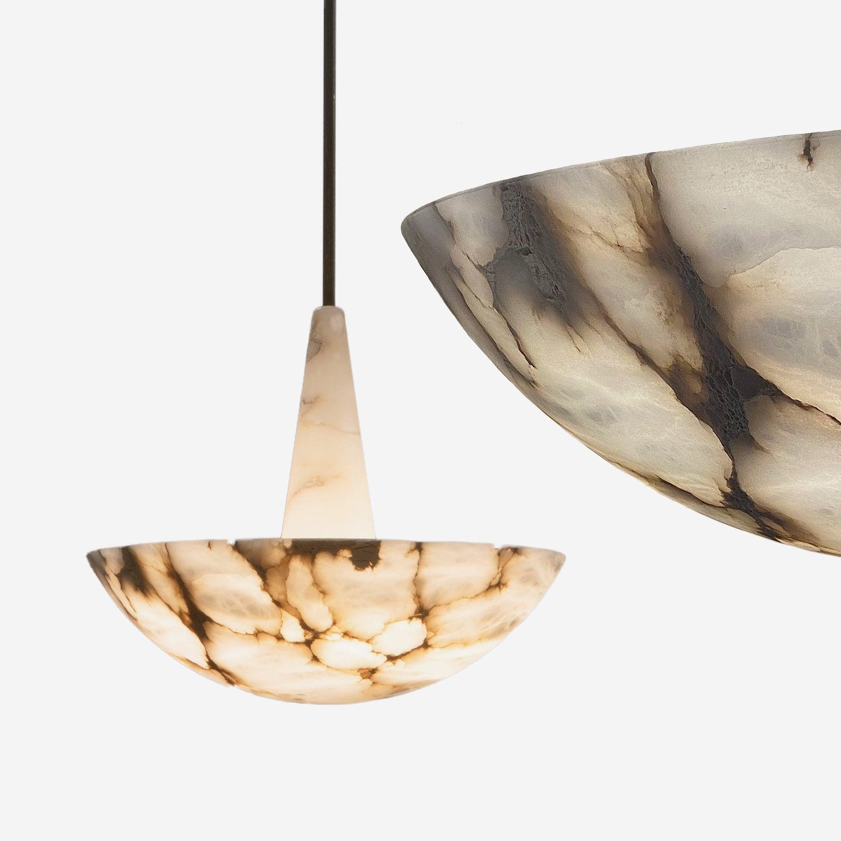 Nysilos Suspension Albâtre Métal Nordic Premium