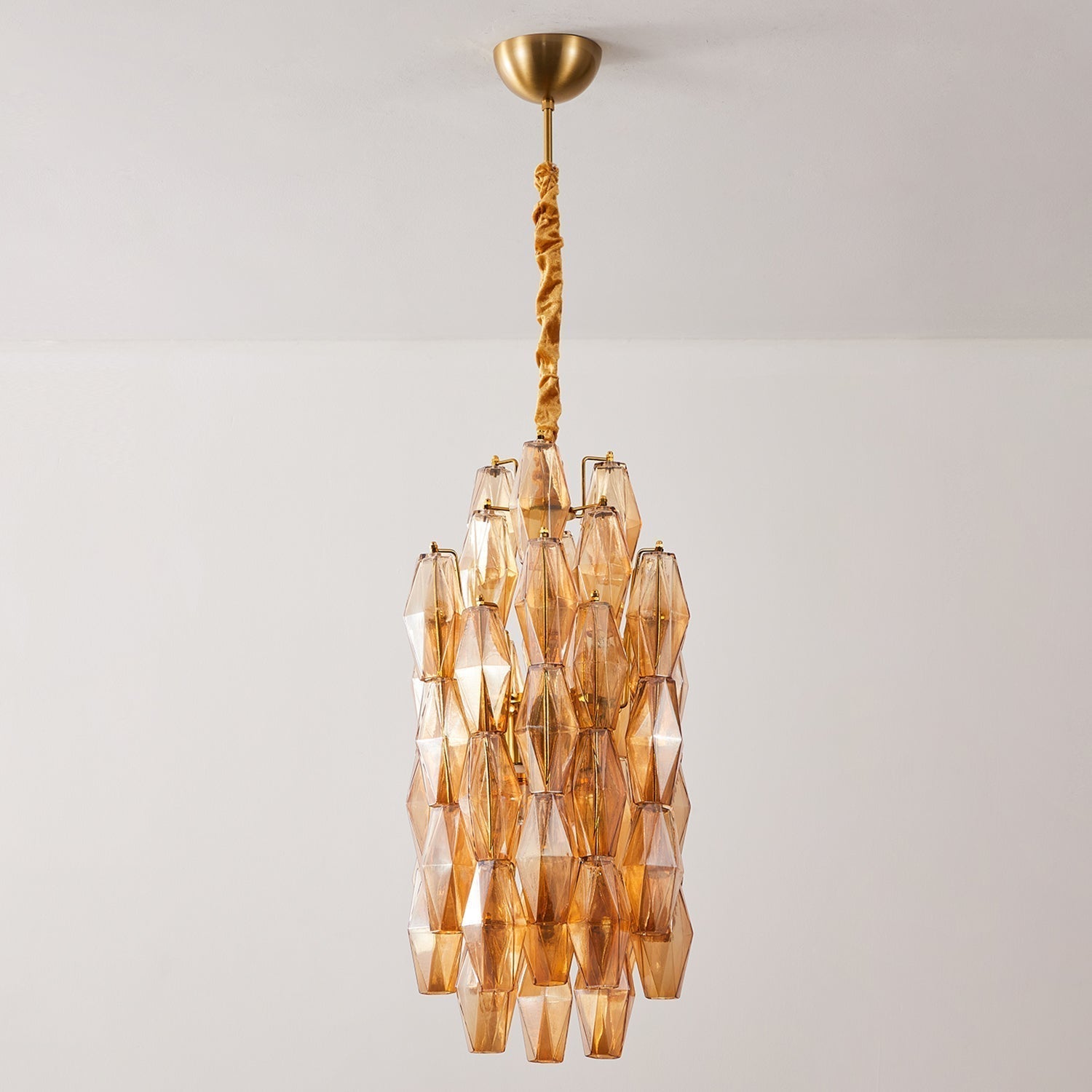 Velthra Suspension en Verre Facetté Luxueux