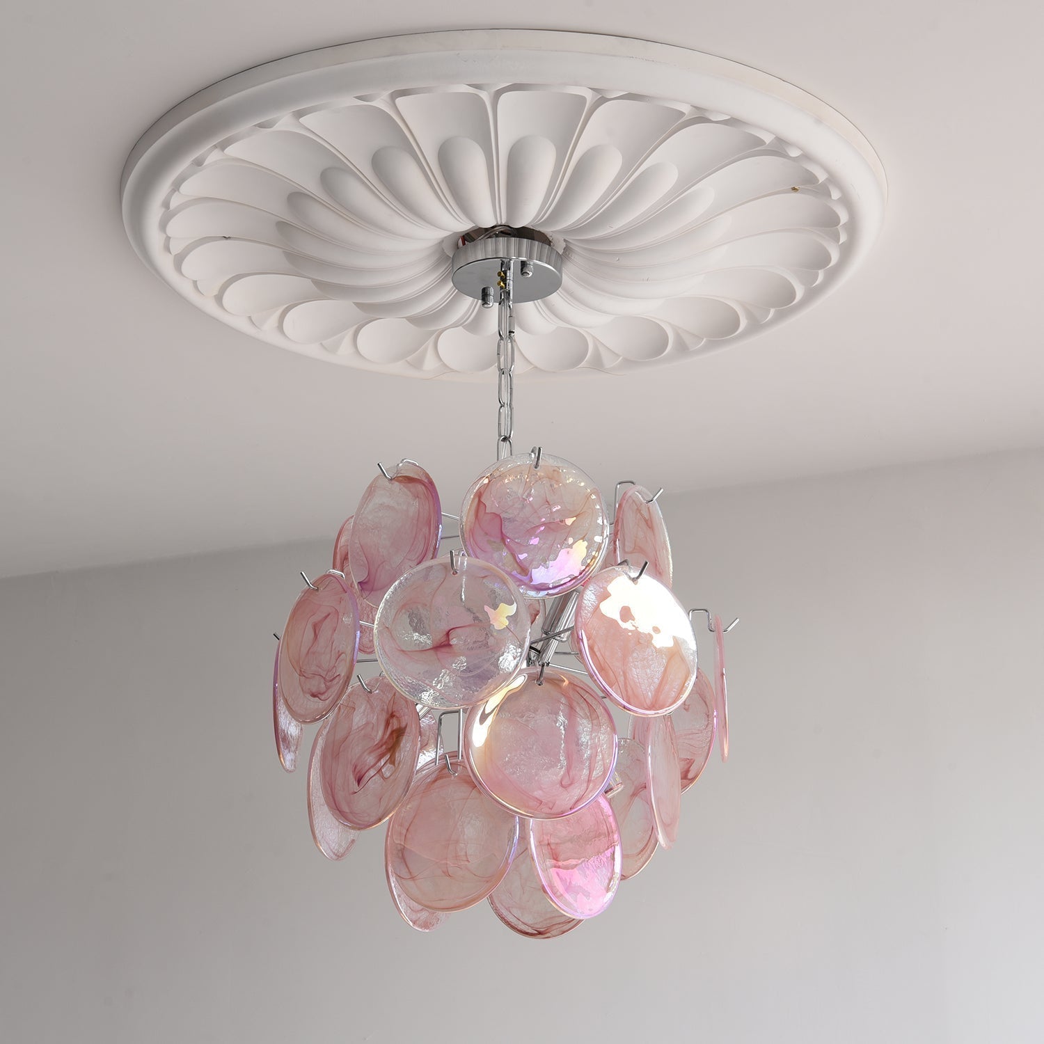 Venfield Lustre Cascade de Disques en Verre Iridescent