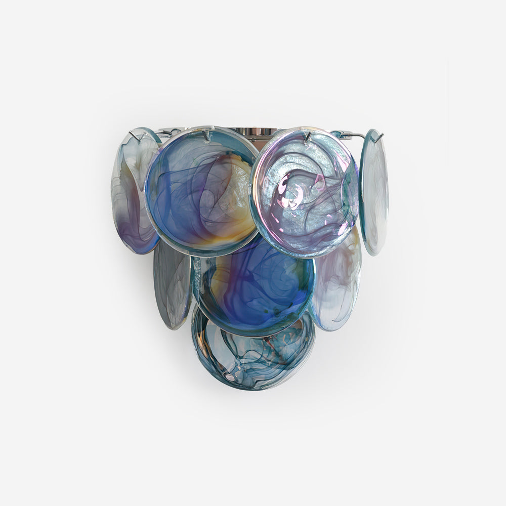 Ephira Applique Murale en Verre Multicolore