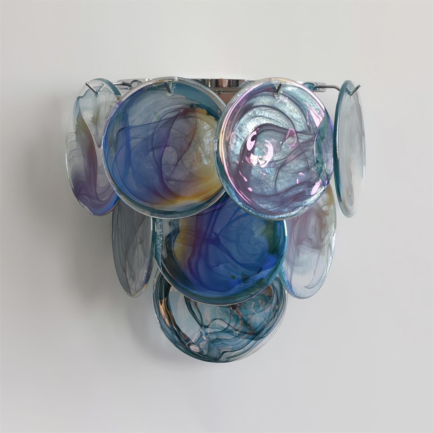 Ephira Applique Murale en Verre Multicolore