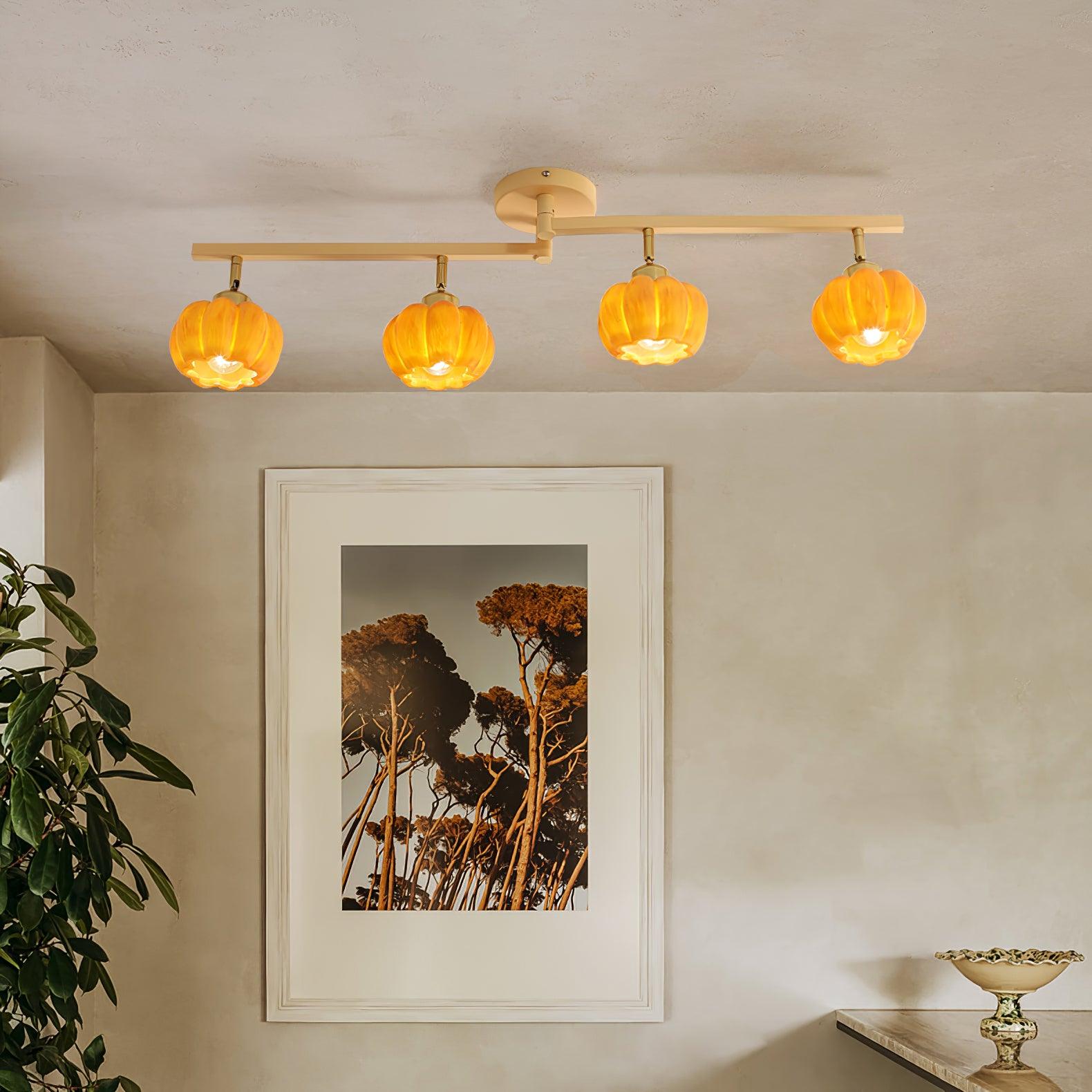 Pumpkin Lustre Plafonnier Multi-Têtes