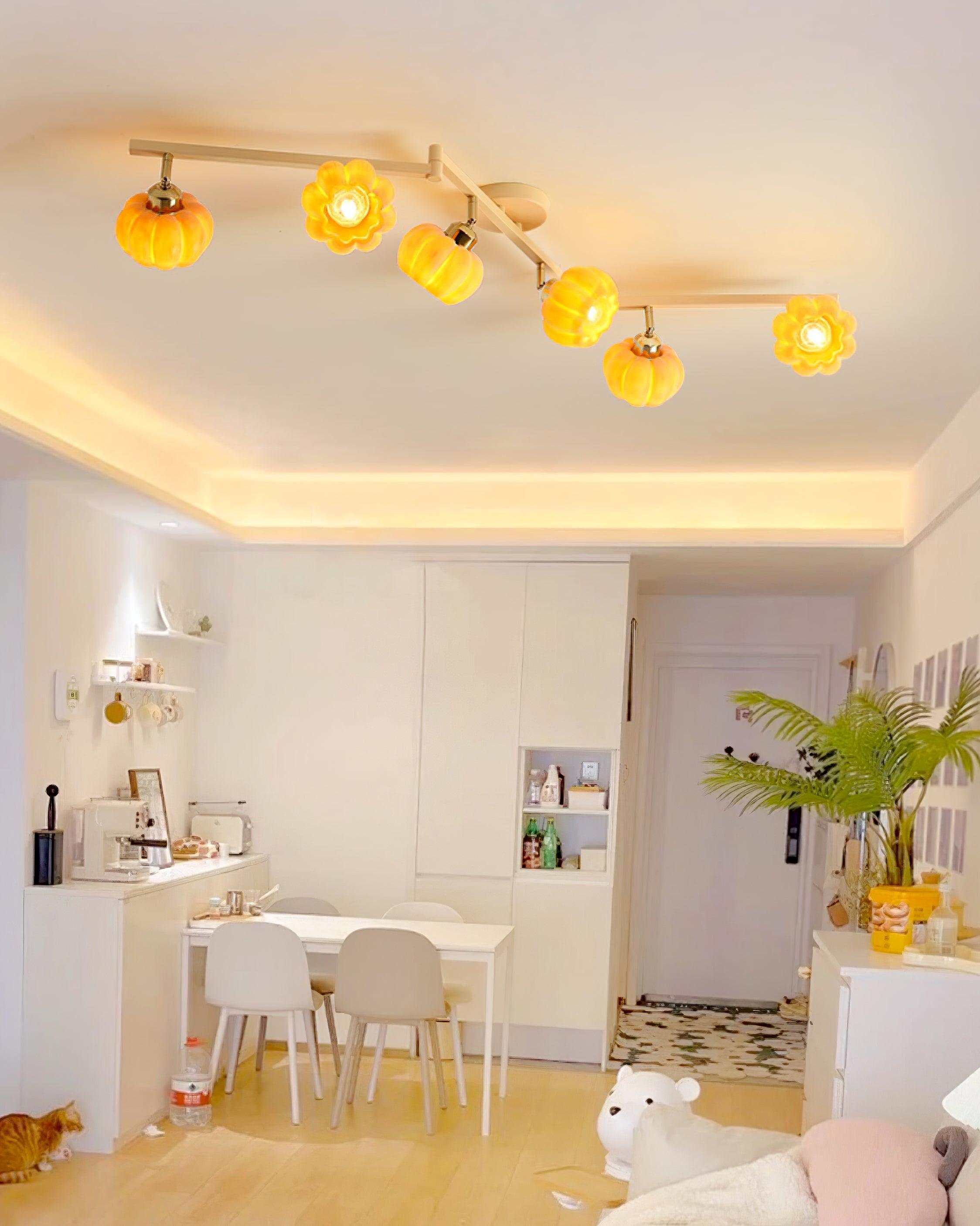 Pumpkin Lustre Plafonnier Multi-Têtes