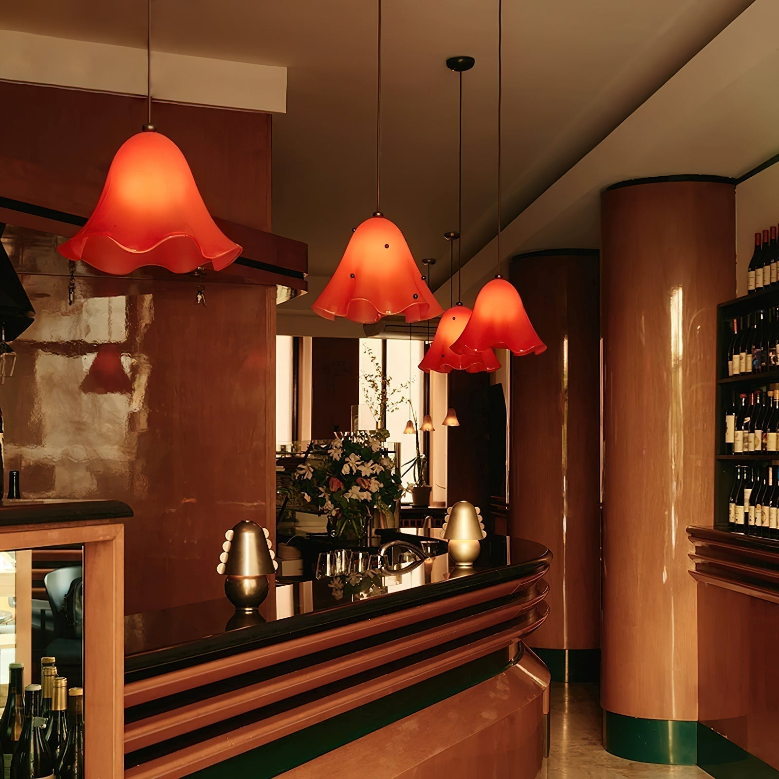 Liora Suspension Cloche en Verre