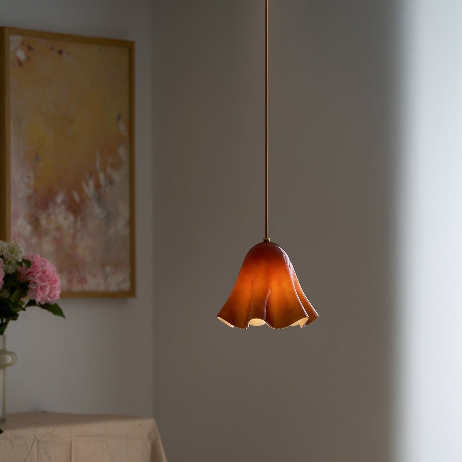 Liora Suspension Cloche en Verre