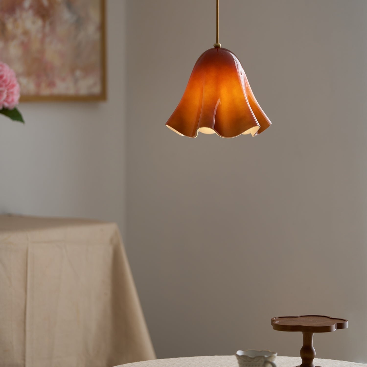 Liora Suspension Cloche en Verre