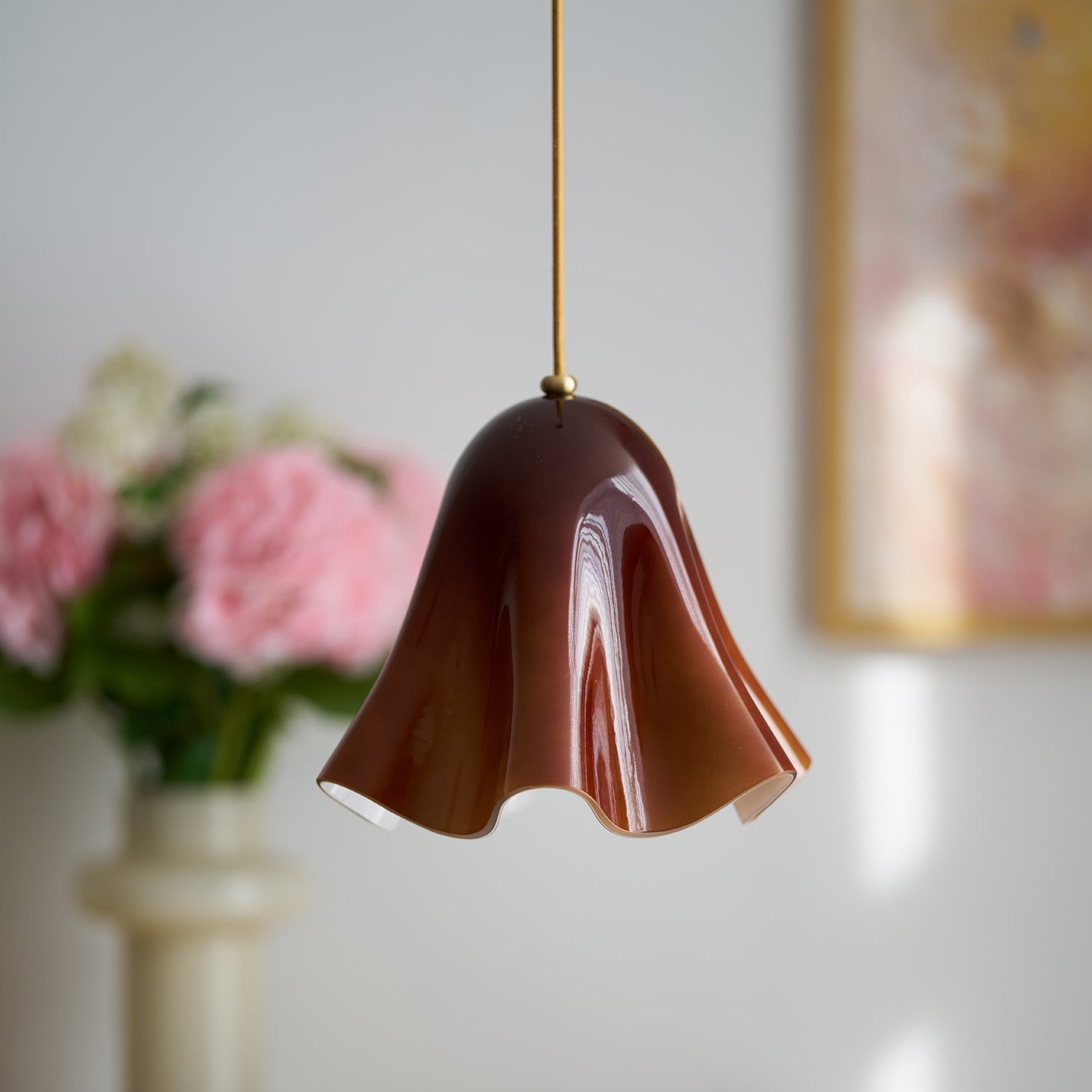 Liora Suspension Cloche en Verre