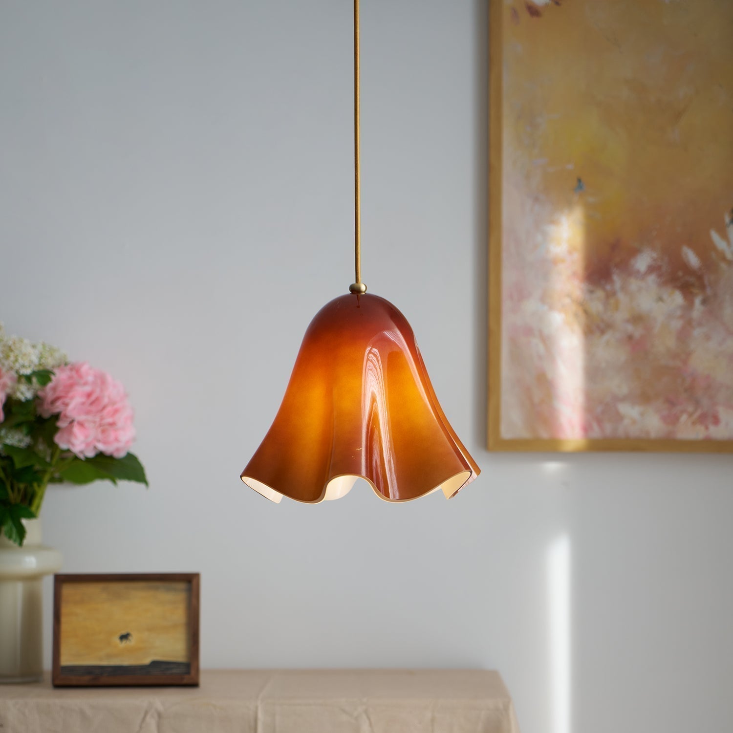 Liora Suspension Cloche en Verre