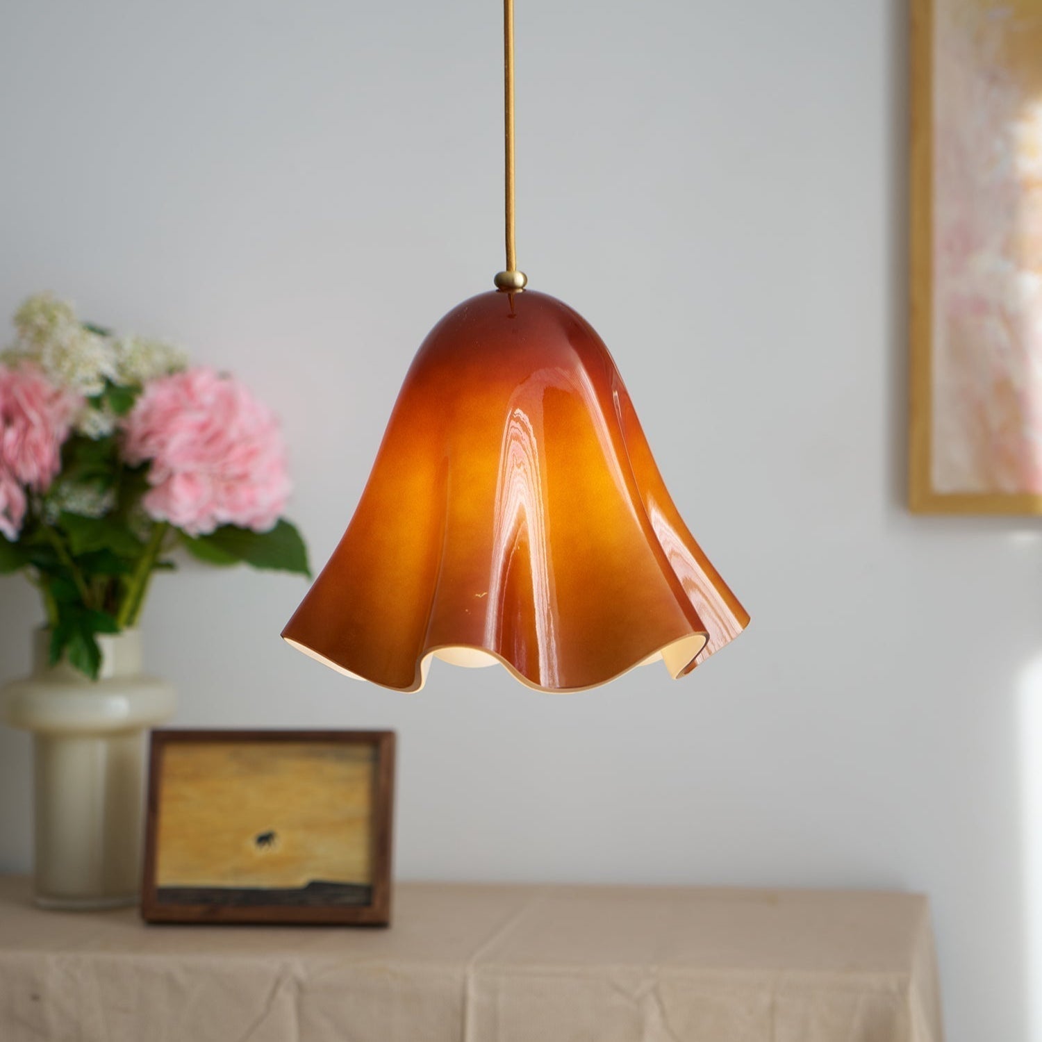 Liora Suspension Cloche en Verre