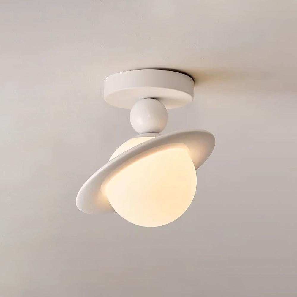 Pivoro Lustra Plafonnier Rouge Blanc