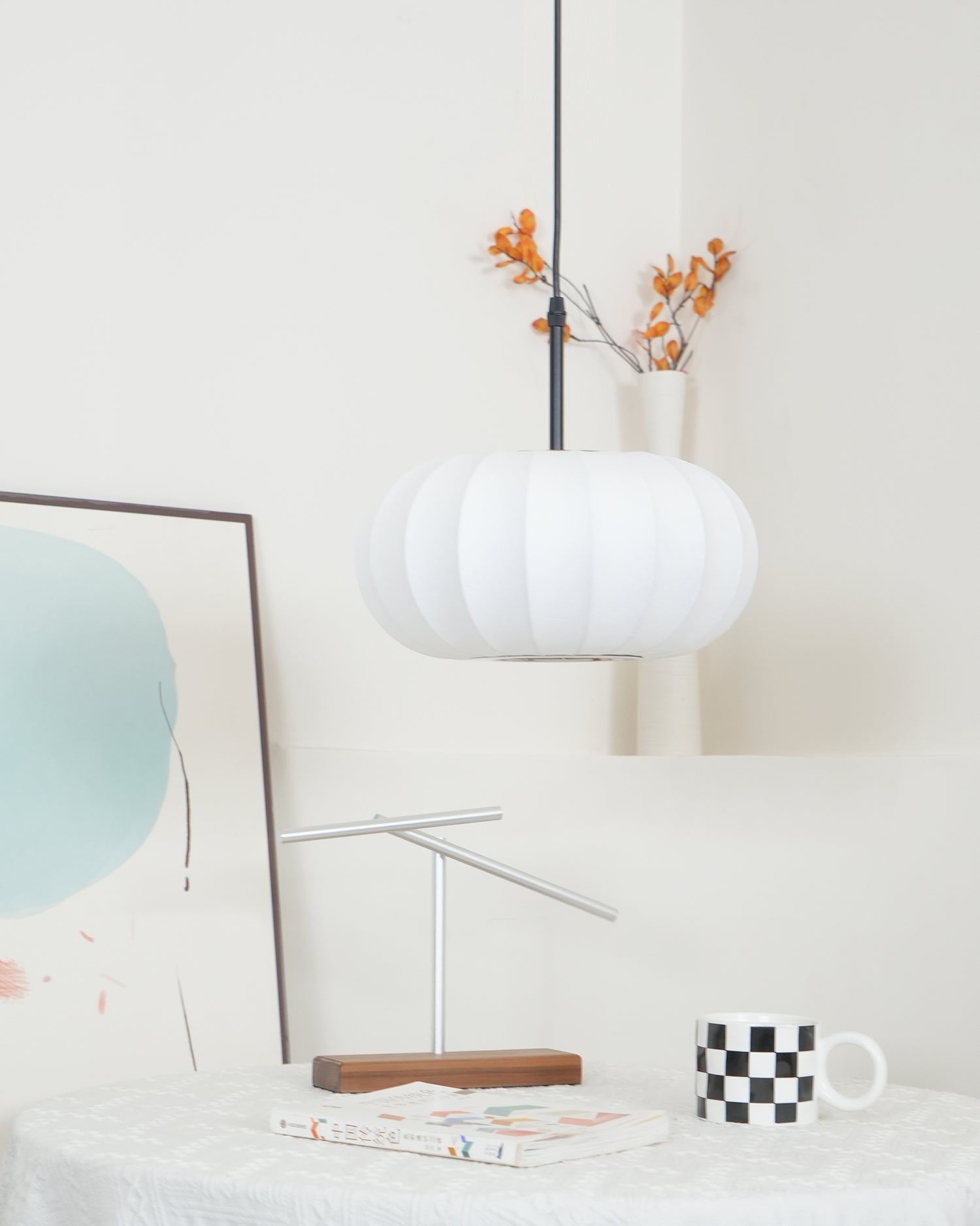 Satori Suspension Blanche Wabi-Sabi