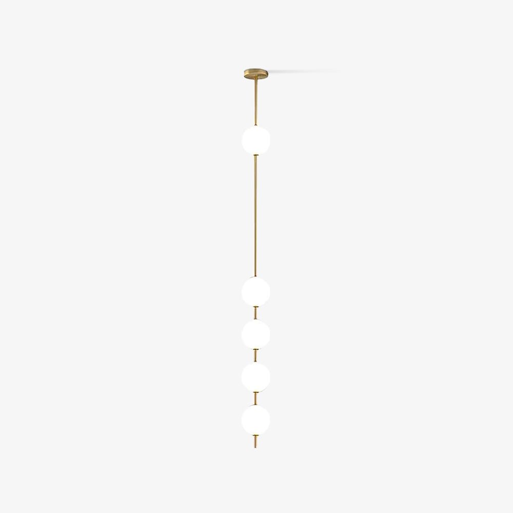 Halo Lampe suspendue moderne en laiton