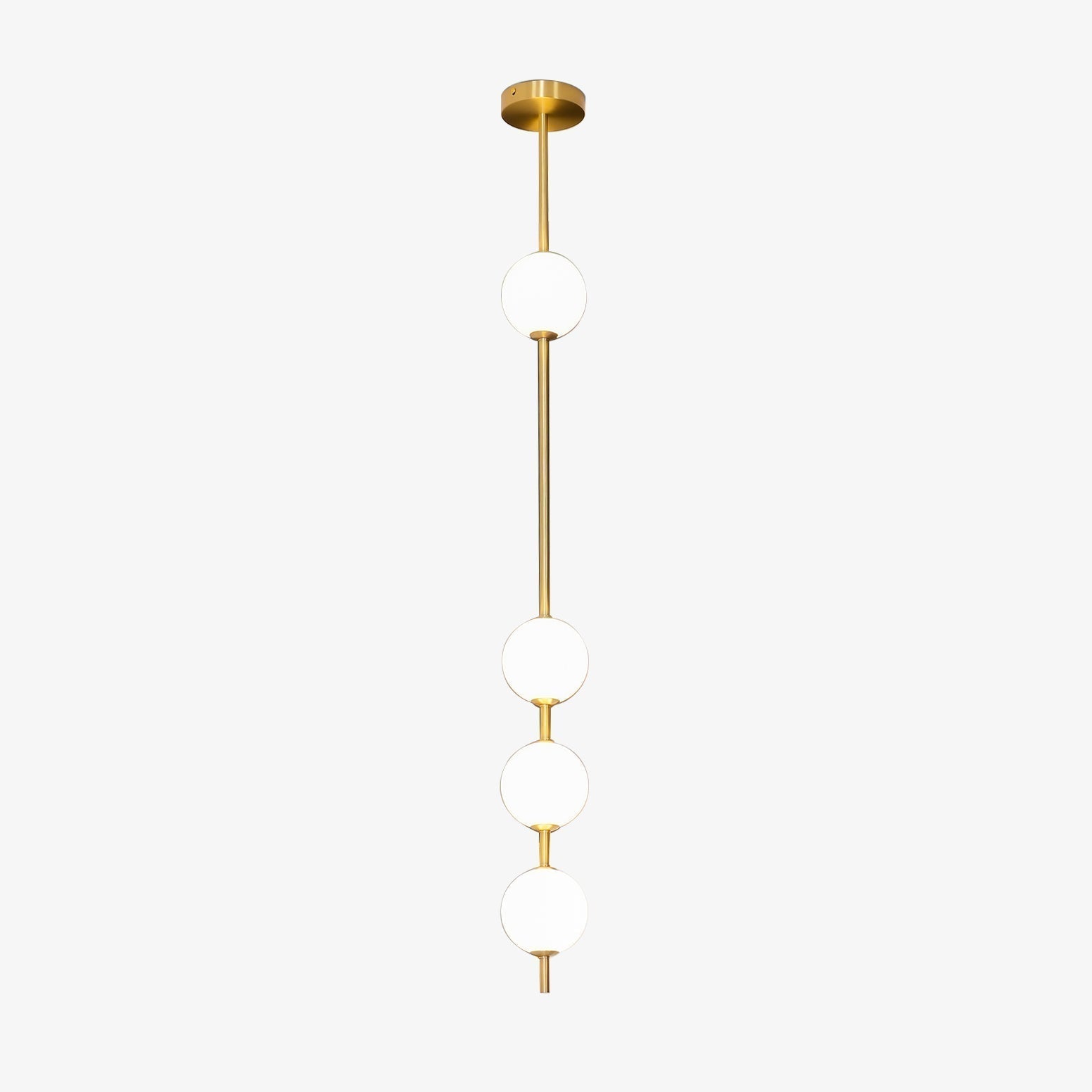 Halo Lampe suspendue moderne en laiton