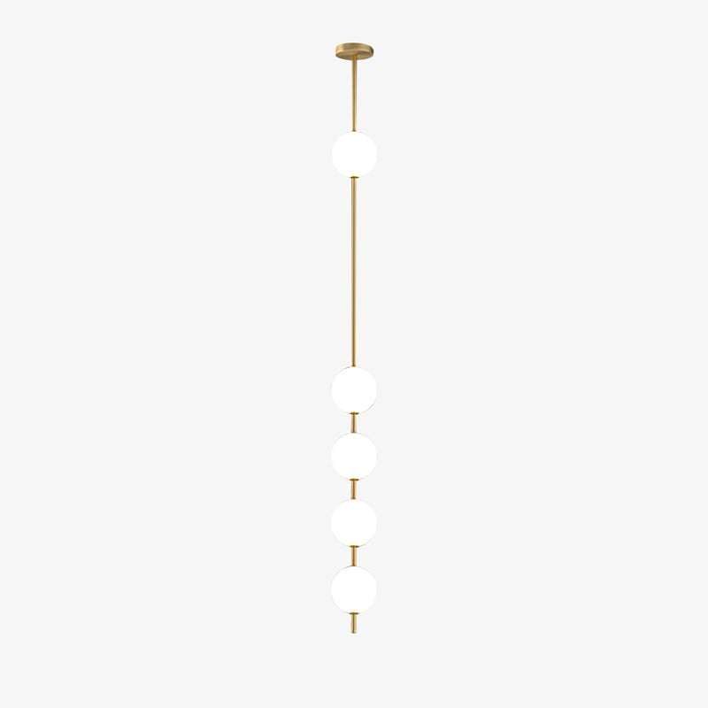 Halo Lampe suspendue moderne en laiton