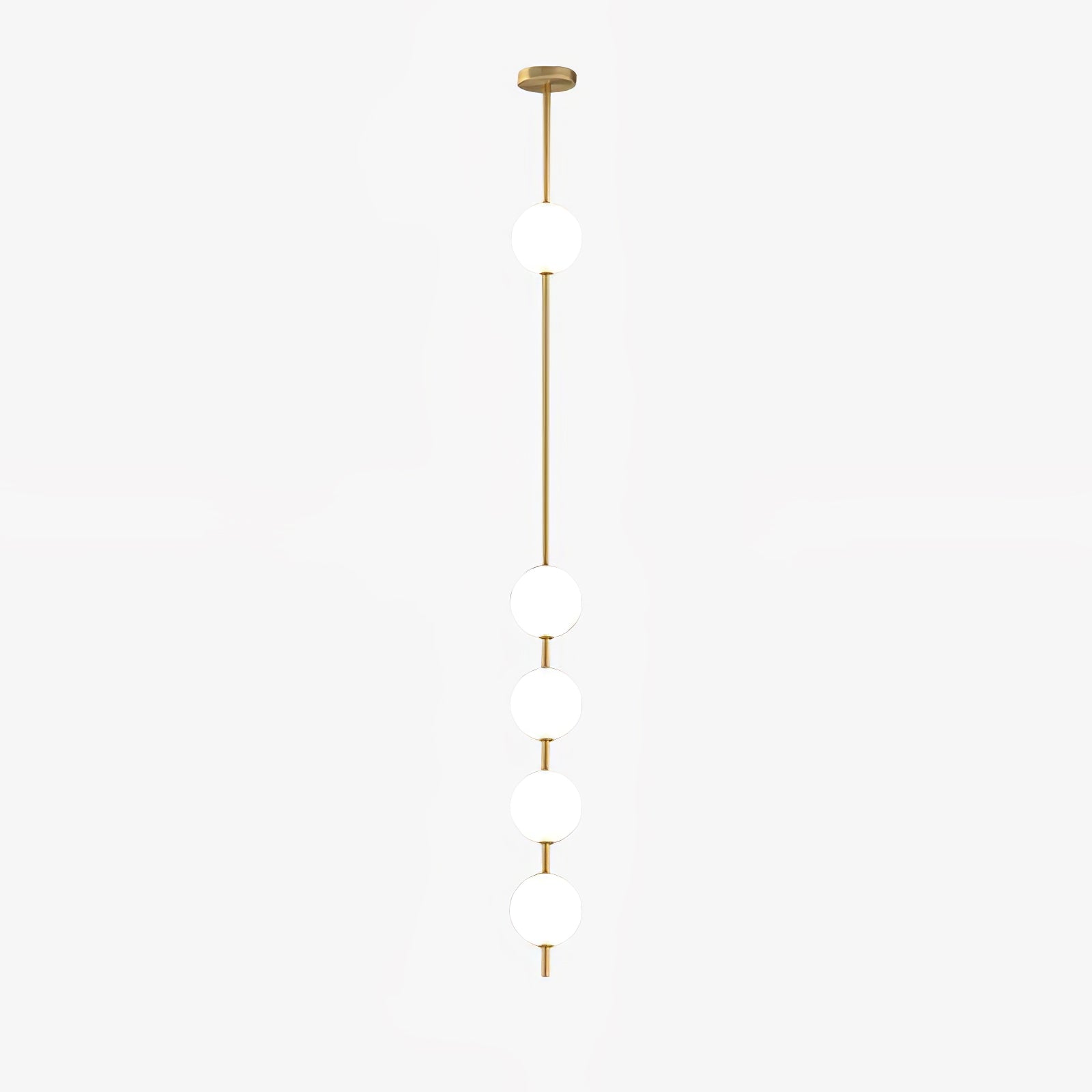 Halo Lampe suspendue moderne en laiton