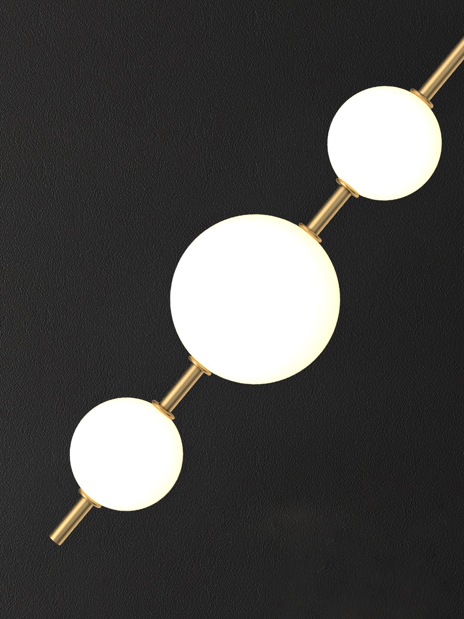 Velloran Lampe suspendue en laiton et plastique