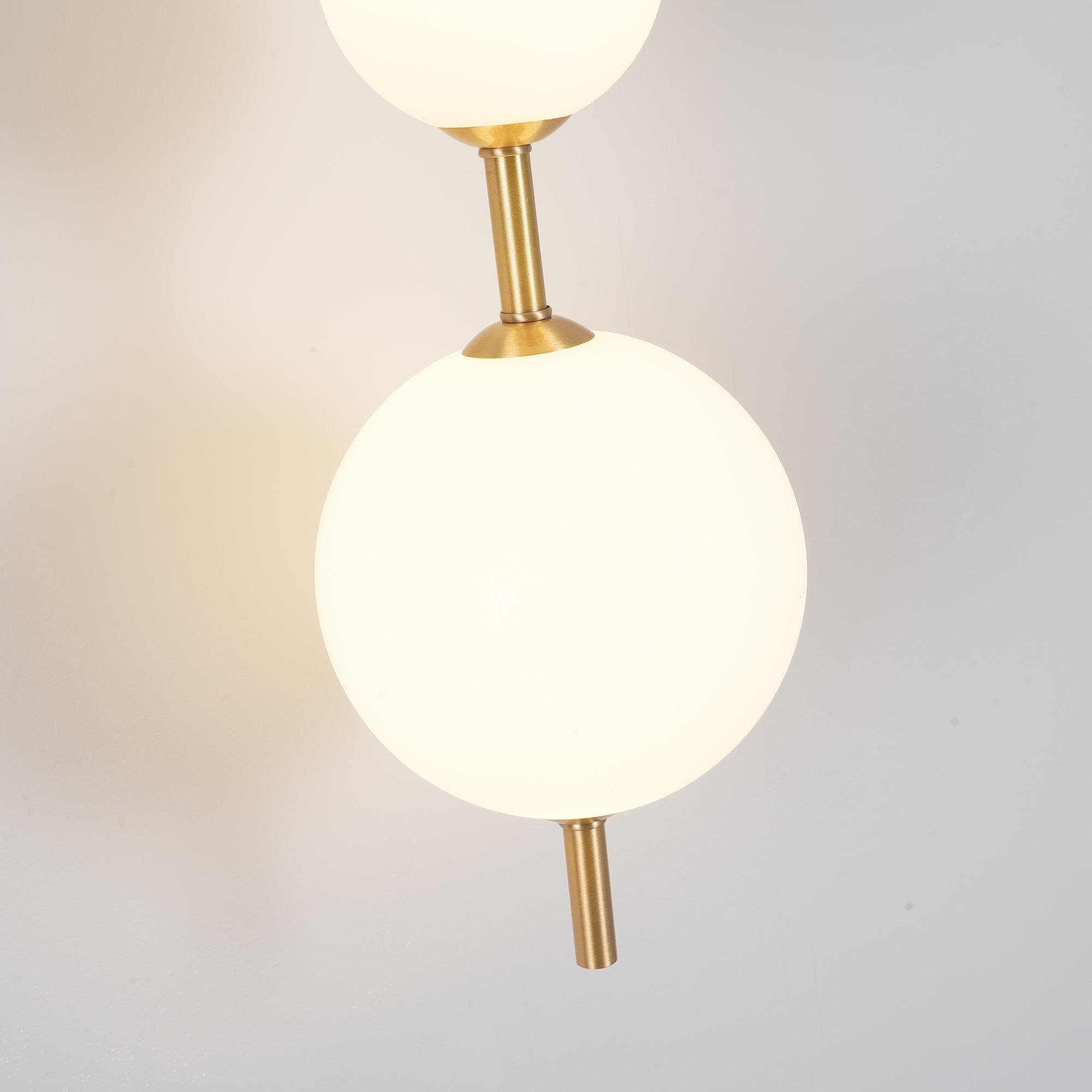 Lustra Applique Murale Globe Vertical Minimaliste