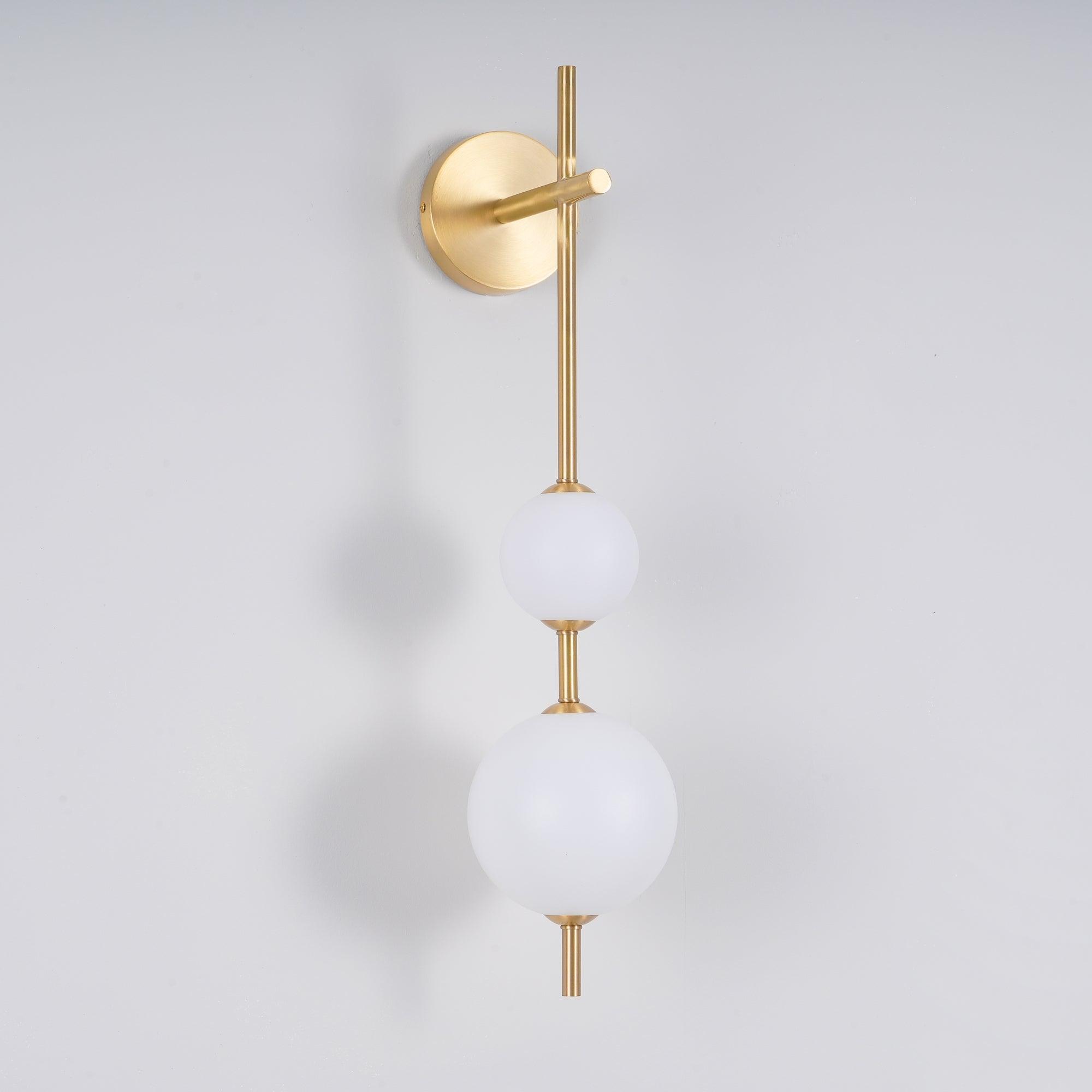 Lustra Applique Murale Globe Vertical Minimaliste