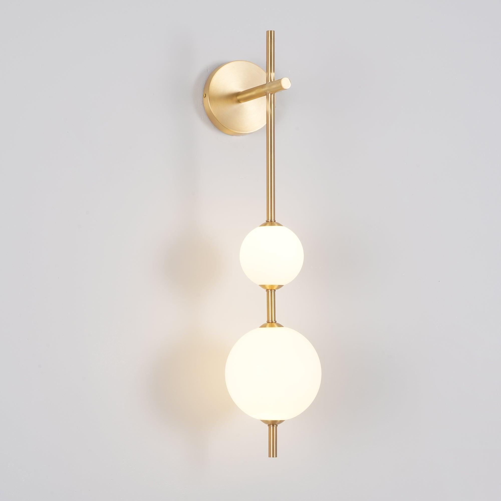 Lustra Applique Murale Globe Vertical Minimaliste