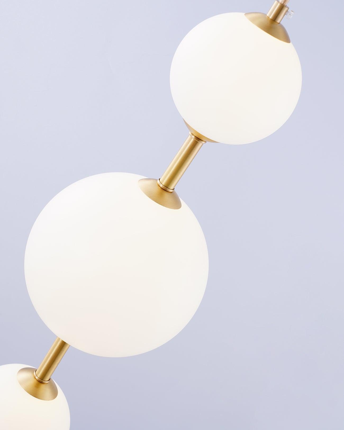 Velloran Lampe suspendue en laiton et plastique