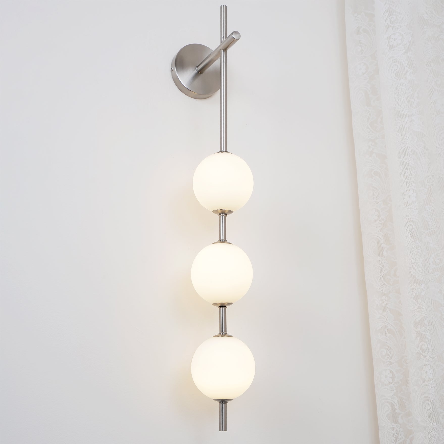 Lustra Applique Murale Globe Vertical Minimaliste