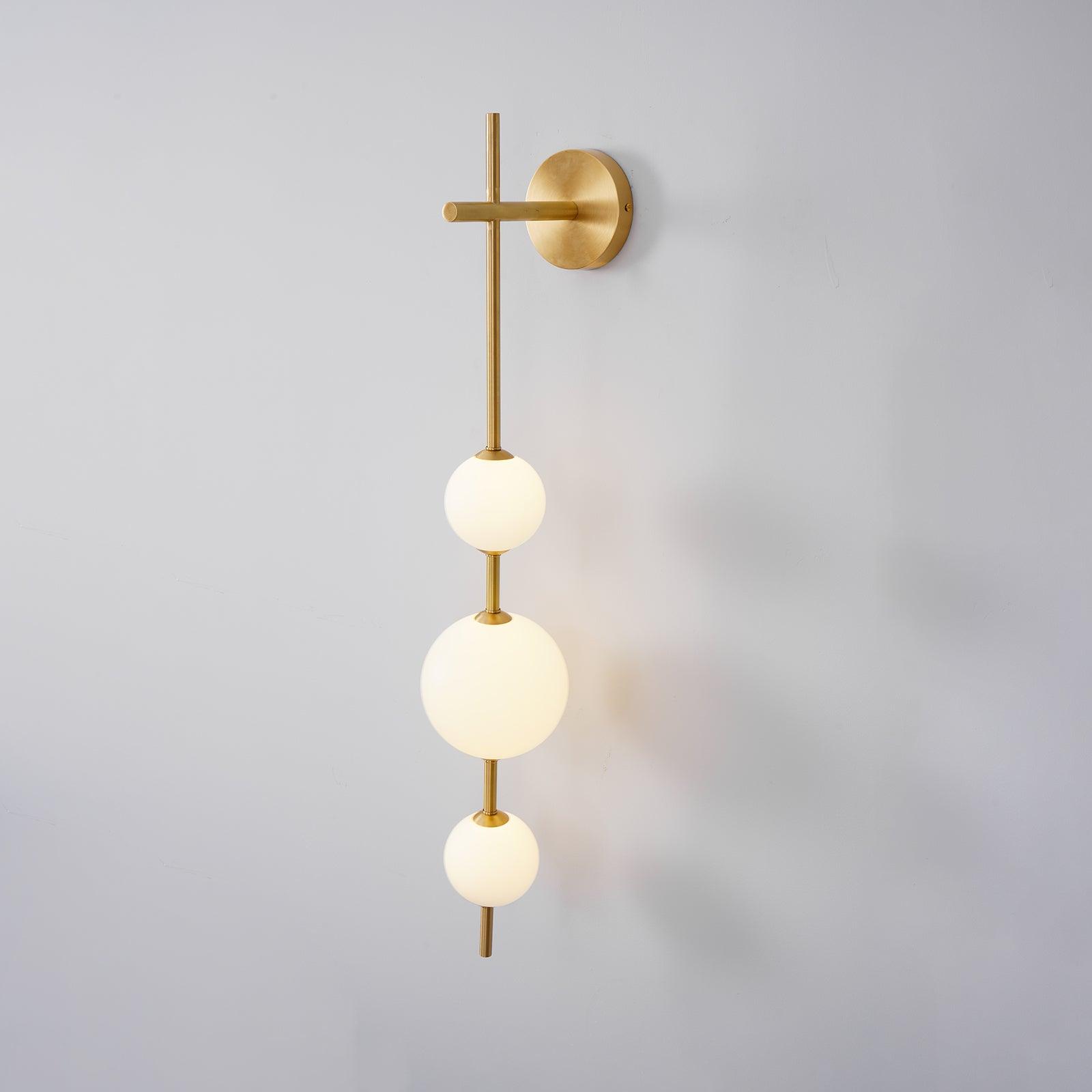Lustra Applique Murale Globe Vertical Minimaliste