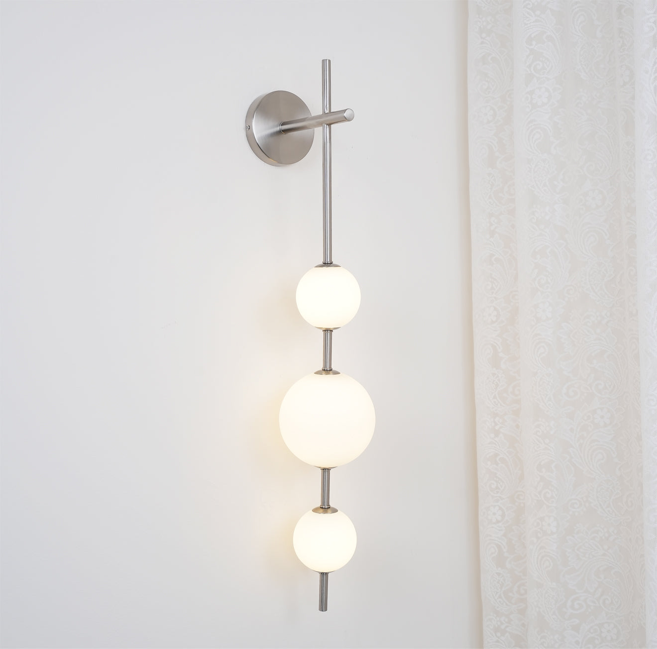 Lustra Applique Murale Globe Vertical Minimaliste