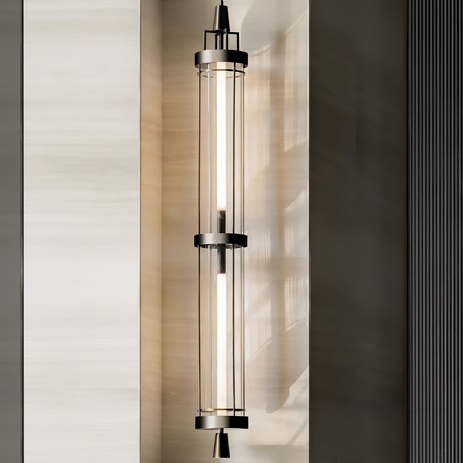 Vertical Applique Murale Moderne Minimaliste Sconce