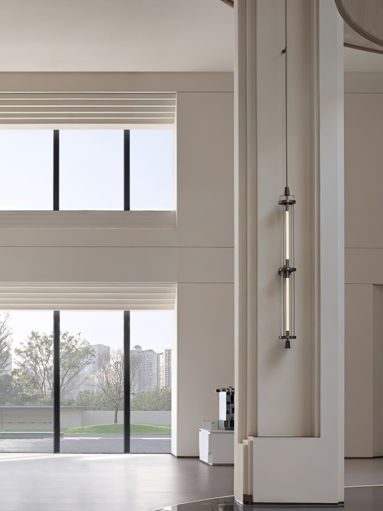Vertical Applique Murale Moderne Minimaliste Sconce