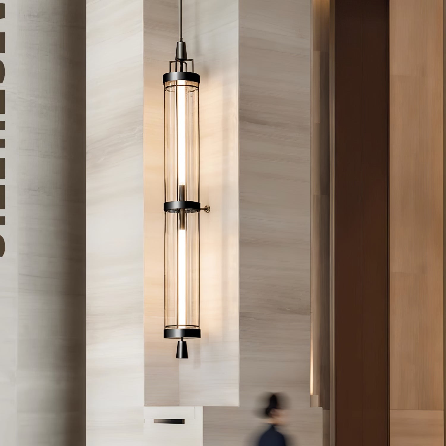 Vertical Applique Murale Moderne Minimaliste Sconce