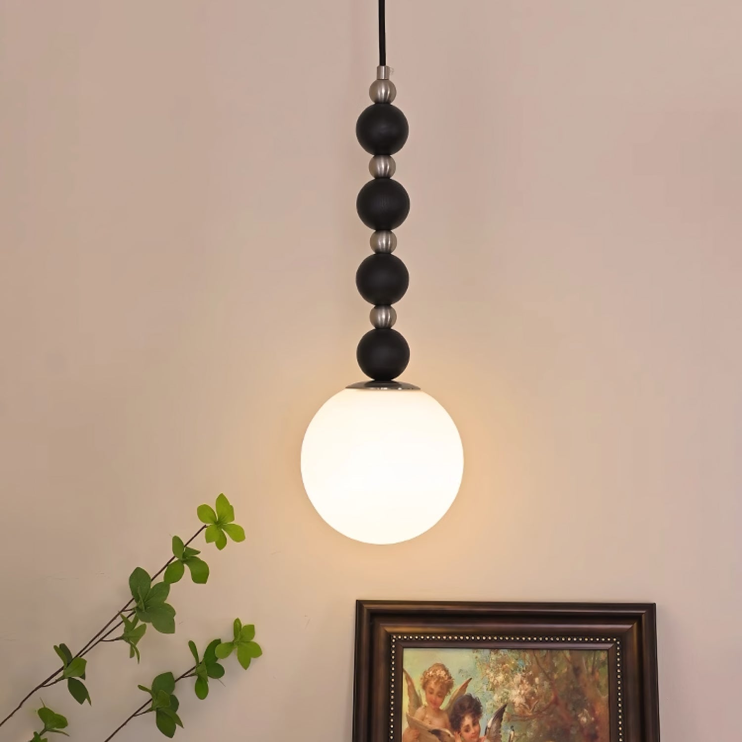 Golie Suspension en Bois Minimaliste