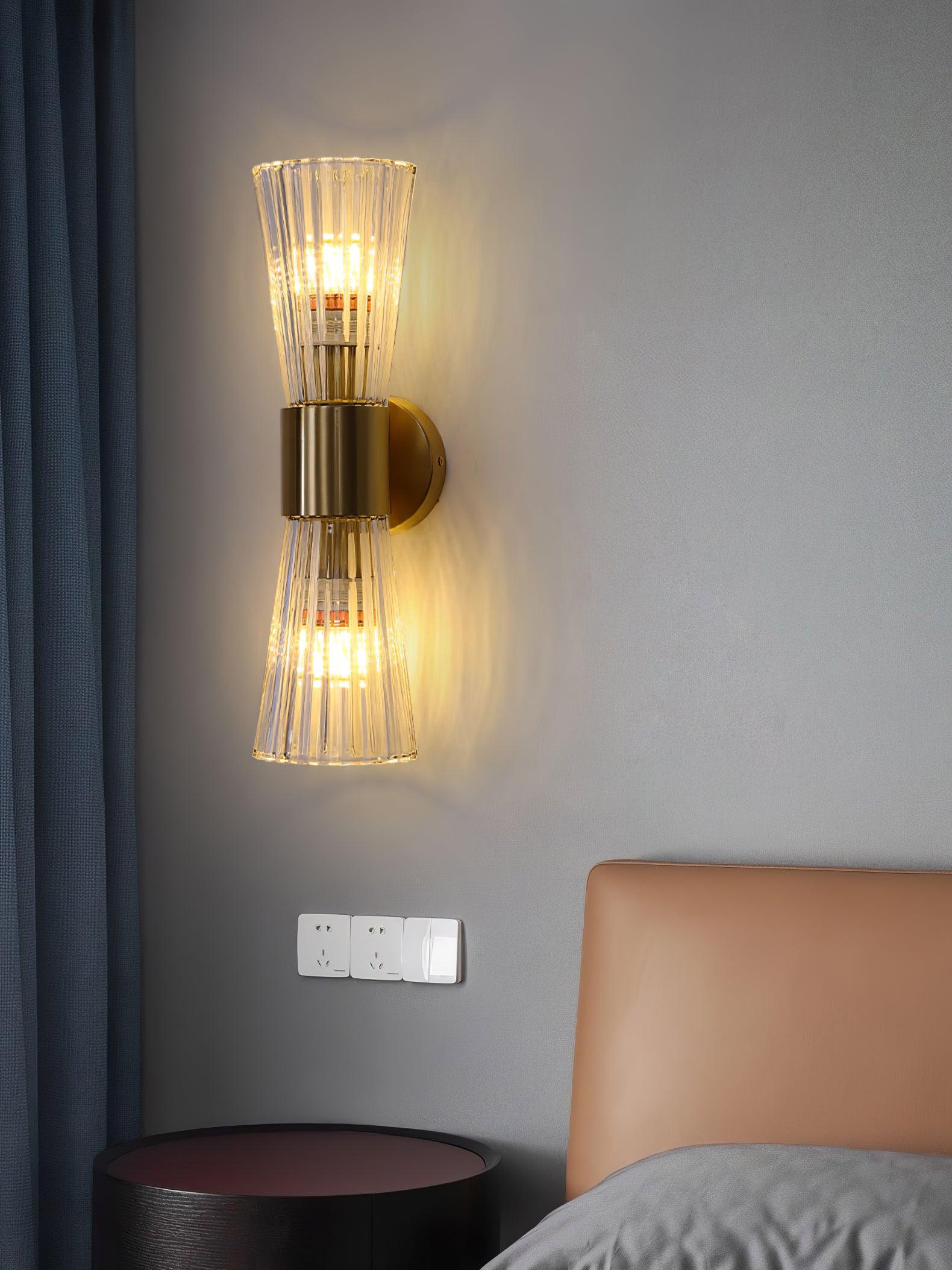 Elyral Lampe Murale Artistique en Cristal