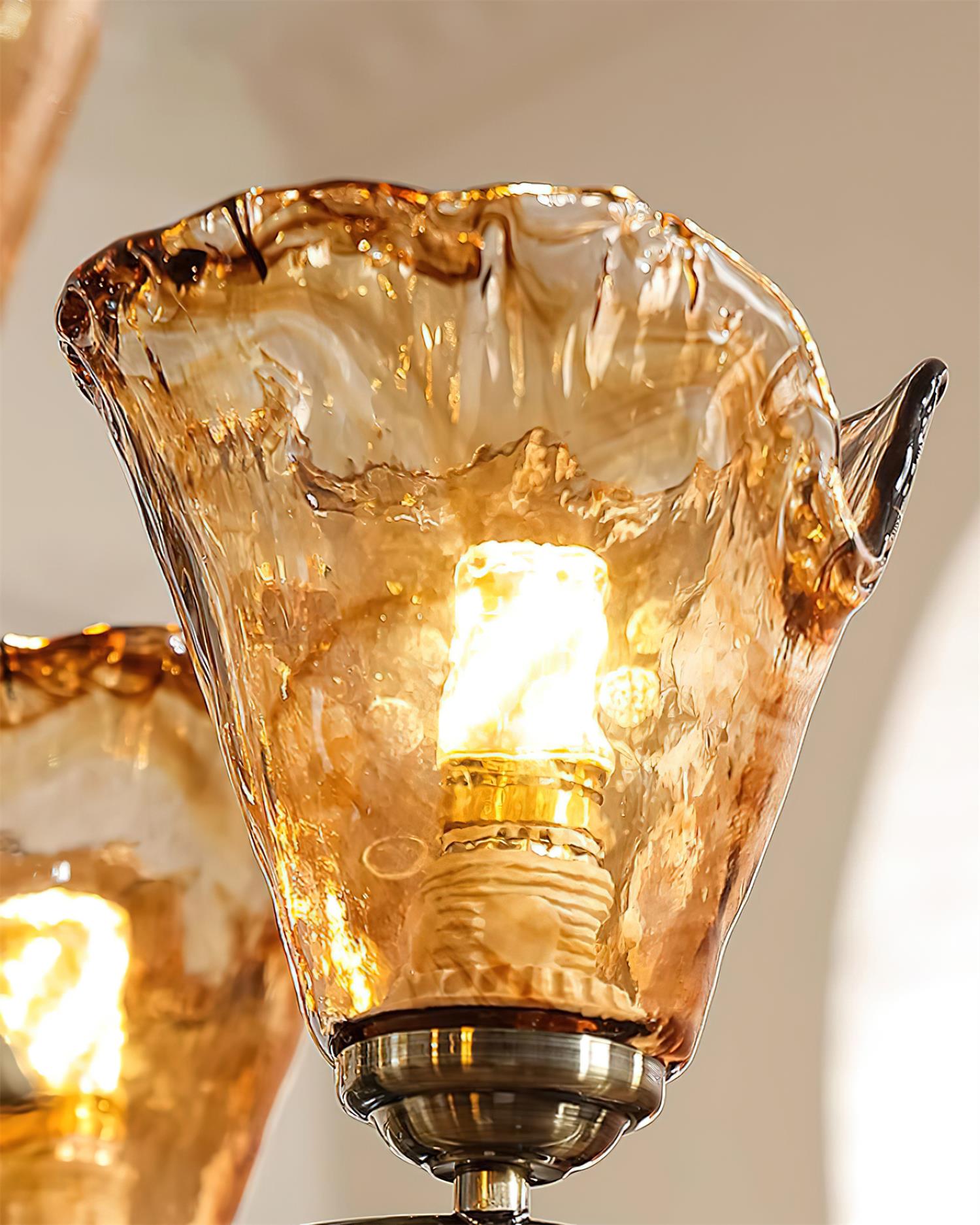 Givona Lustre en Verre Floral