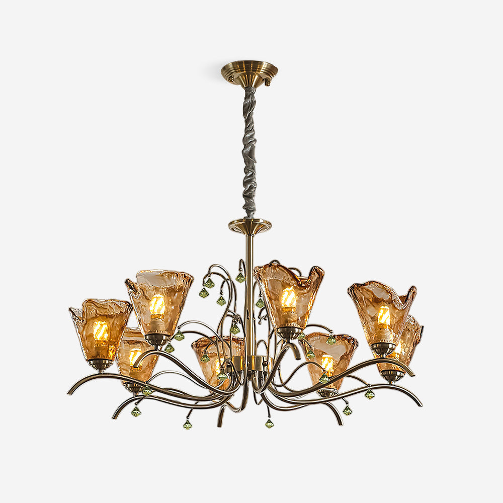 Givona Lustre en Verre Floral