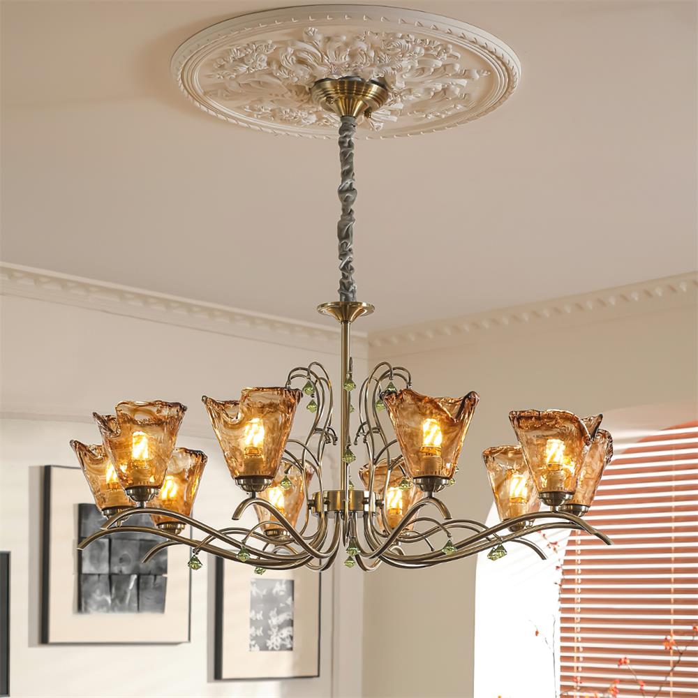 Givona Lustre en Verre Floral
