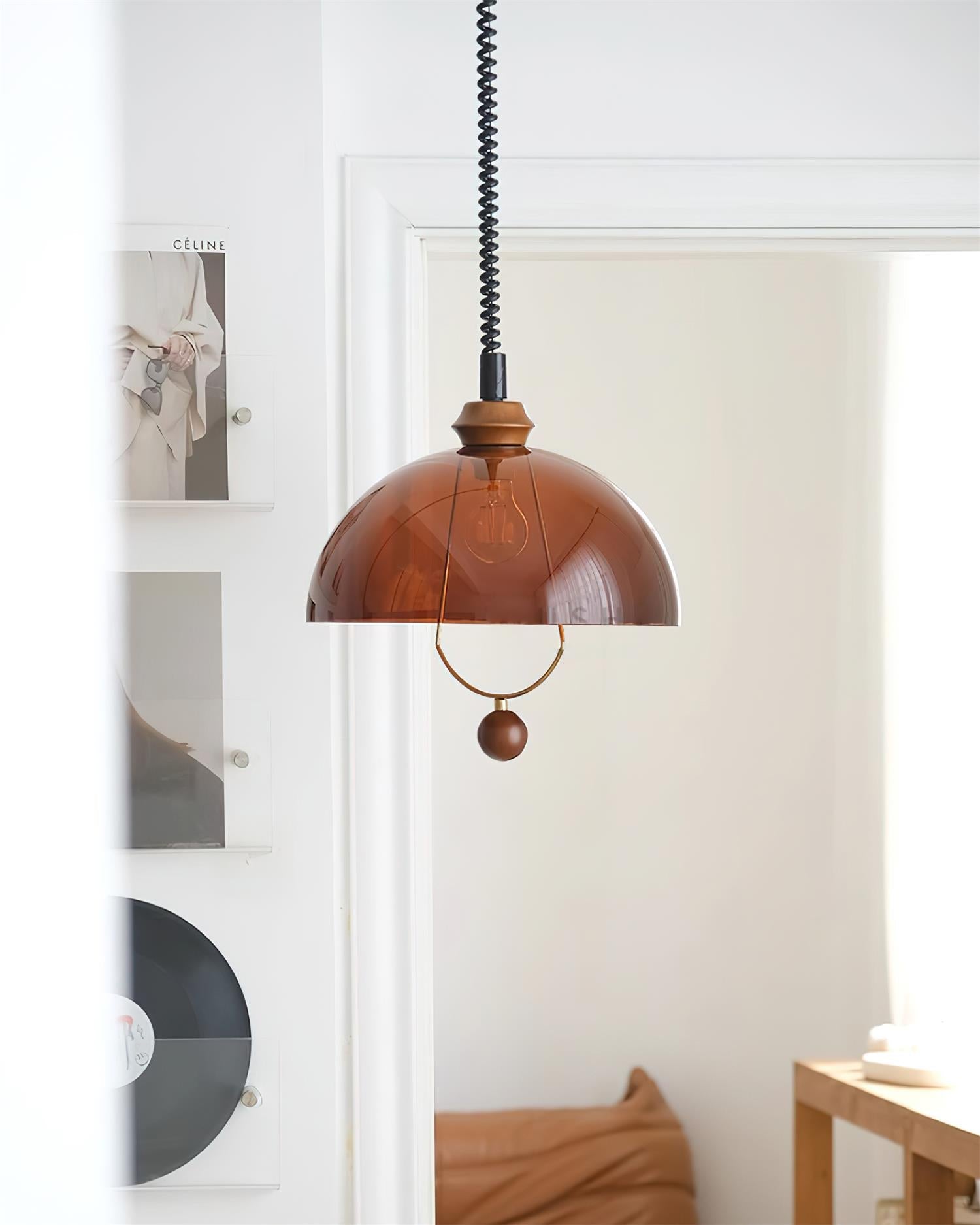 Orlena Lampe Suspendue en Verre