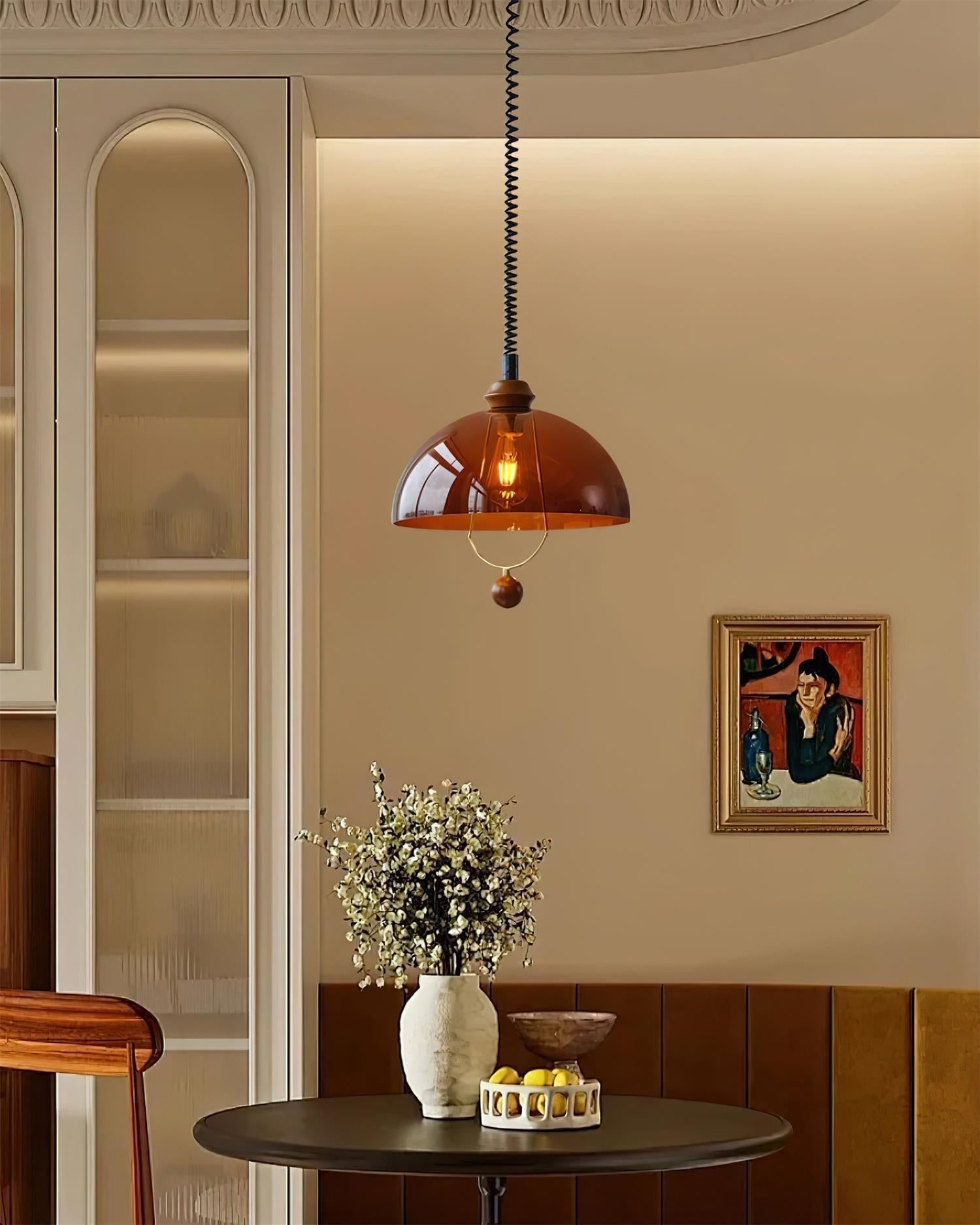 Orlena Lampe Suspendue en Verre