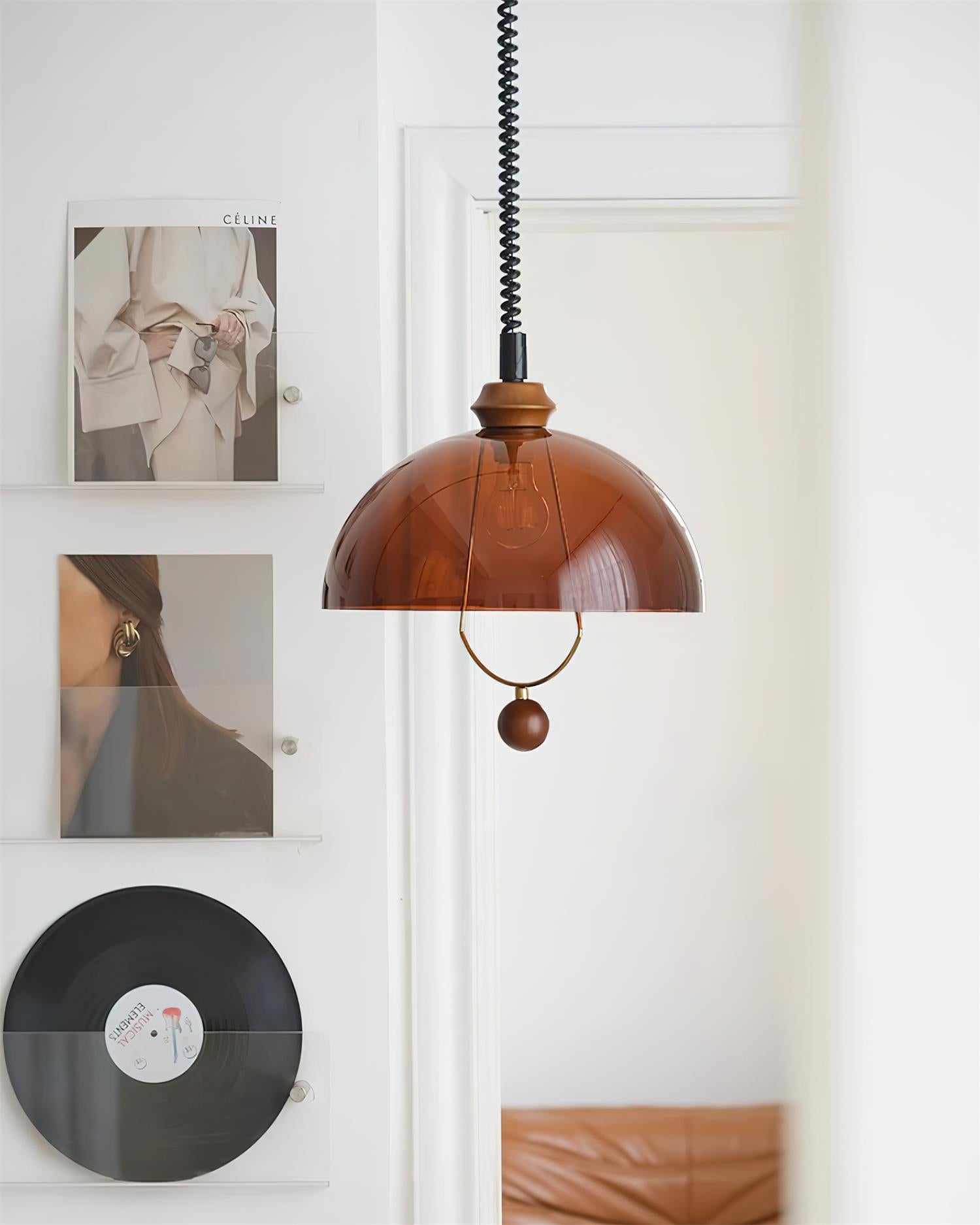Orlena Lampe Suspendue en Verre