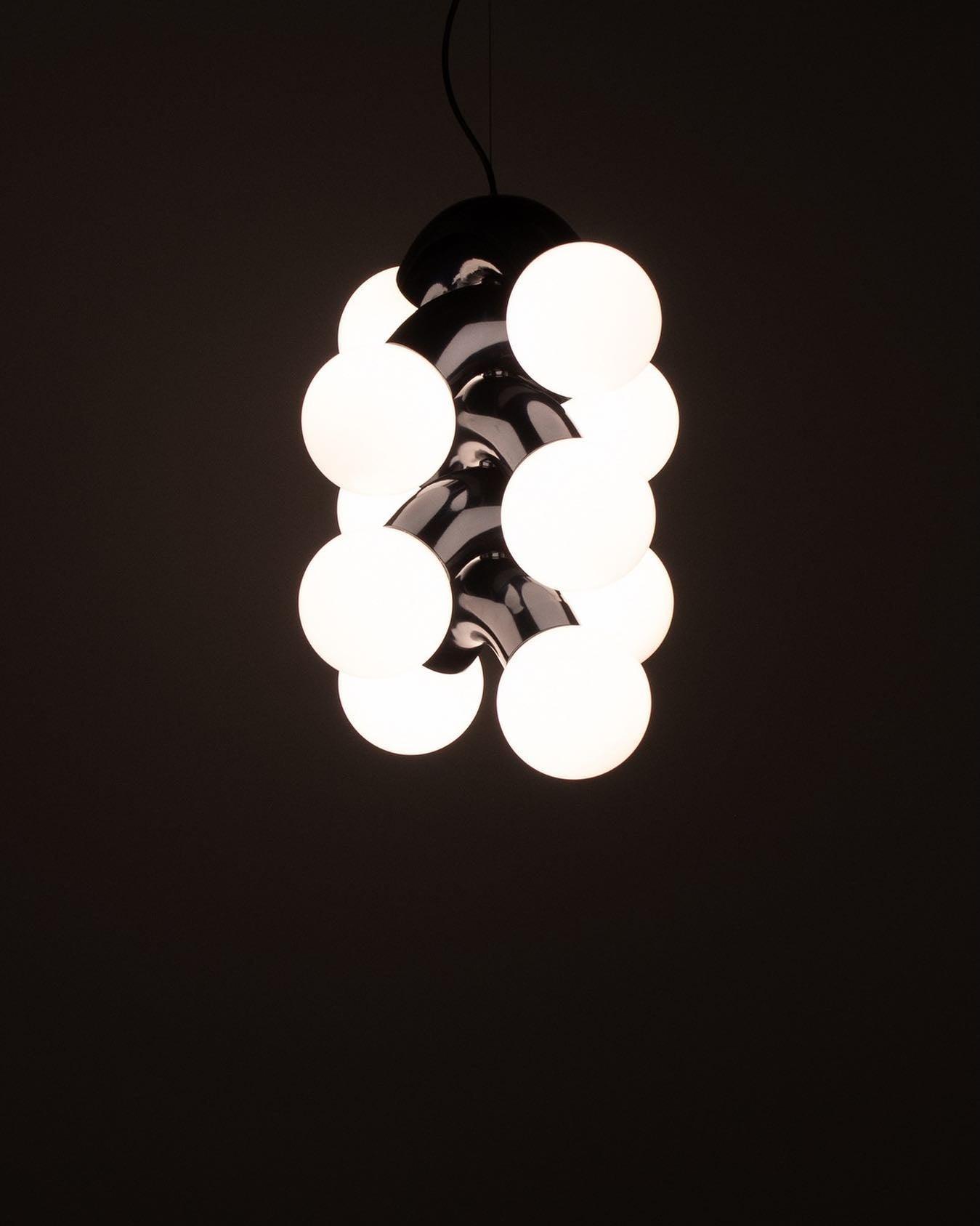 Ermira Suspension en Verre Art Nordique Haut de Gamme