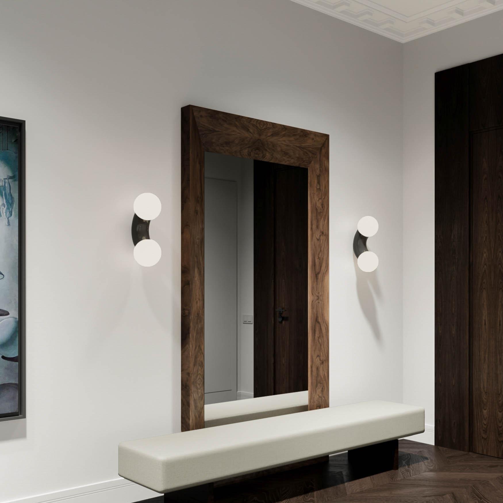 Ithaara Applique Murale en Verre Art Nordique Premium